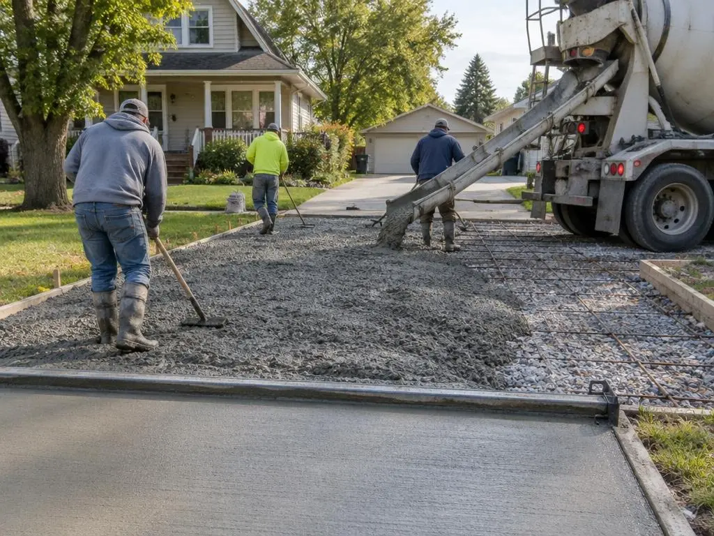 Concrete Driveways in Waterloo, IA