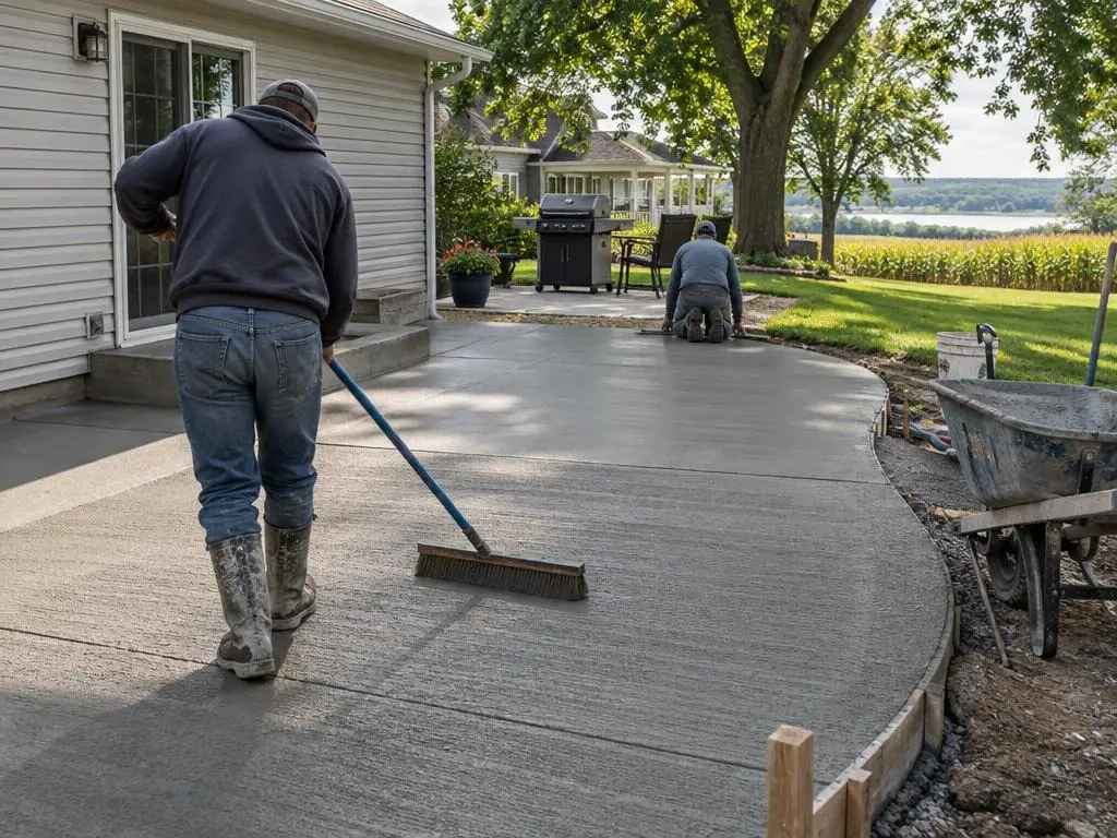 Concrete Patios in Waterloo, IA