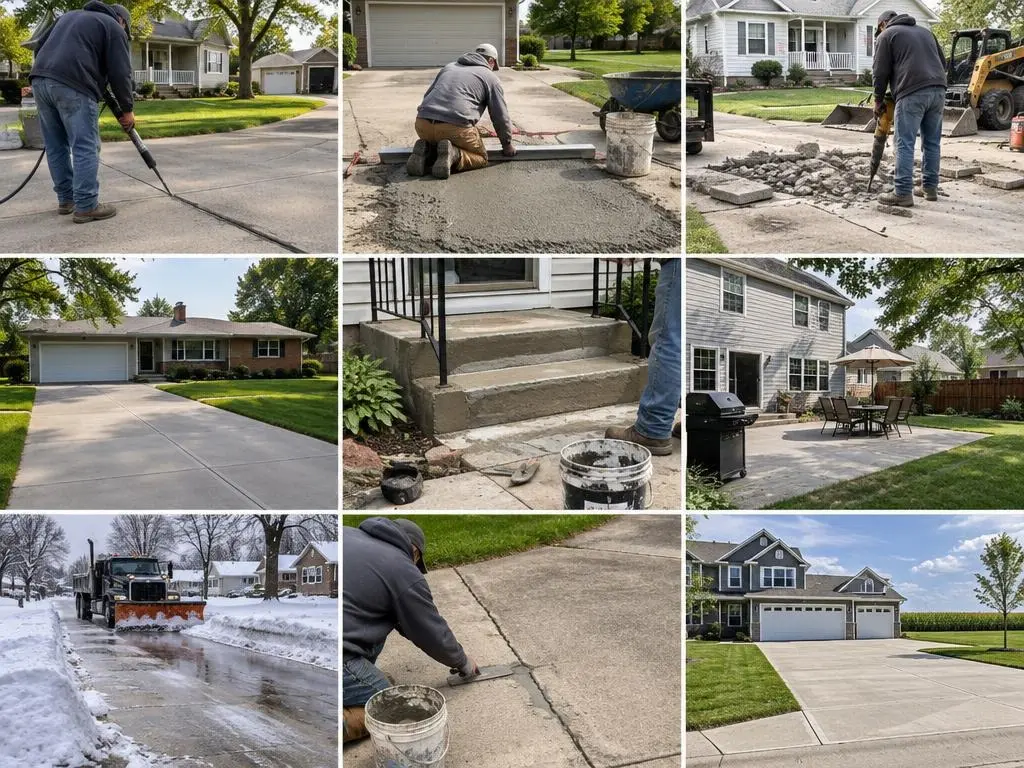 Concrete Repair & Replacement in Waterloo, IA
