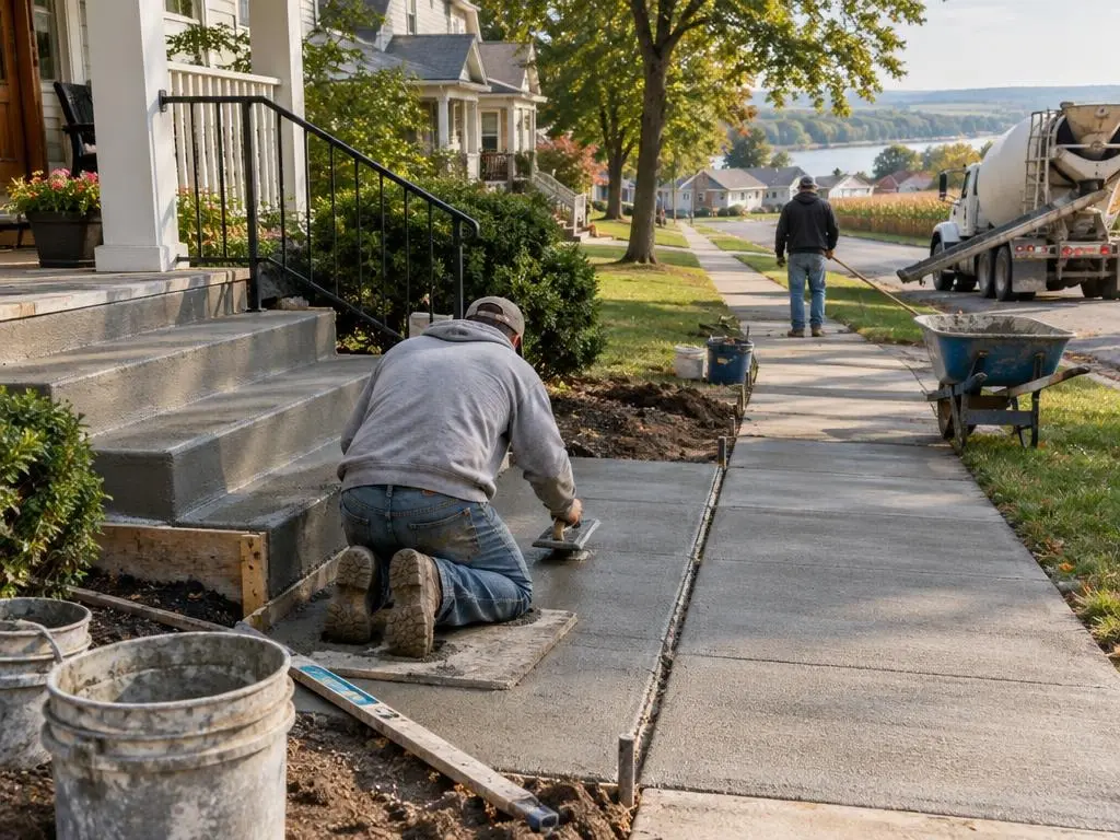 Sidewalks & Steps in Waterloo, IA